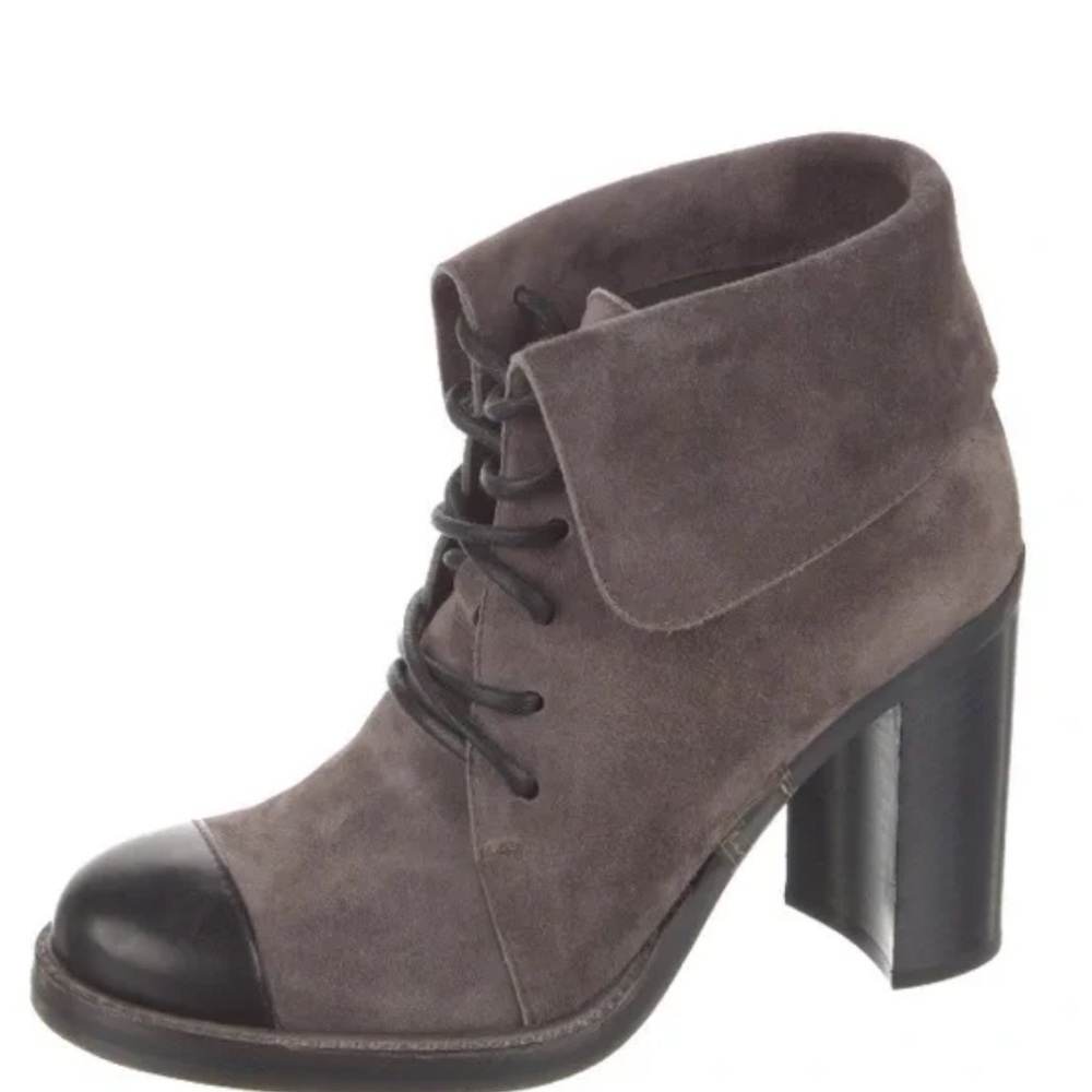 Reed Krakoff Cap Toe Suede Boots